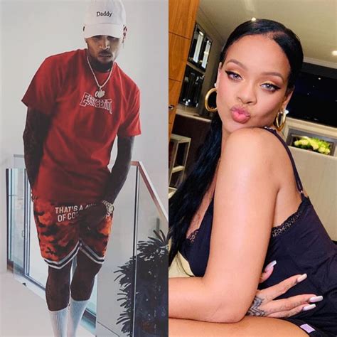 Chris Brown Shows Rihanna Some Love On Instagram