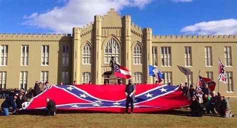 The Virginia Flaggers Lee Jackson Day 2014 Honoring Gen Jackson At Vmi