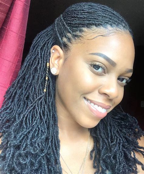 According to salon pros, choosing the right hair color is the most important part of dyeing your hair at home. pretty microlocs in 2020 | Natural hair styles, Locs hairstyles, Sisterlocks