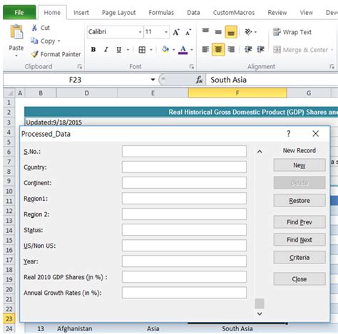 Excelmadeeasy Create A Form To Enter Data In Excel