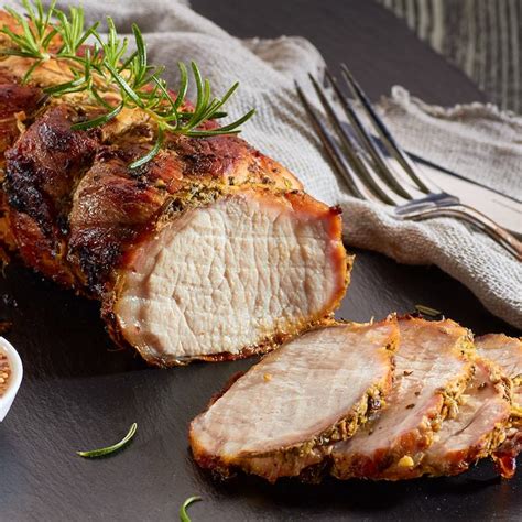 What… you thought you were fixing to eat it now? Honey-mustard-glazed pork loin roast - Chatelaine
