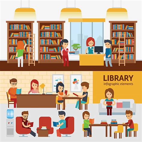 Royalty Free Libraries Clip Art Vector Images And Illustrations Istock