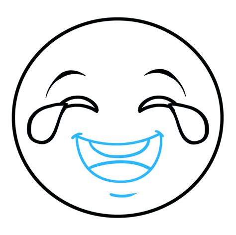 How To Draw Laughing Face Laugh Poster