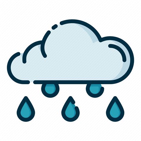 Climate Forecast Meteorology Rain Weather Icon Download On Iconfinder