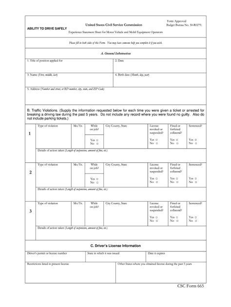 Csc Application Form Fill Out And Sign Online Dochub