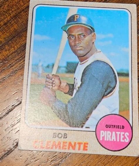 1968 Topps Roberto Clemente Baseball Card 150 Vg Read Desc Ycc Ebay
