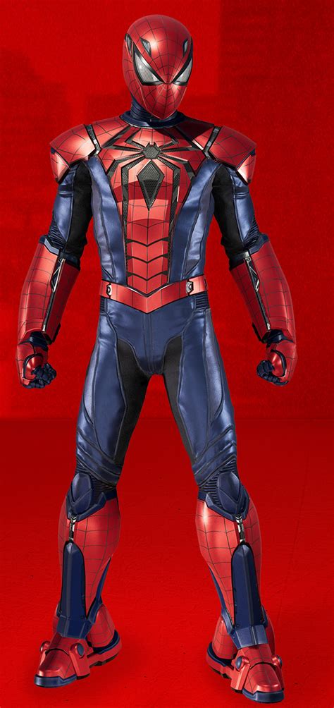 18 Spider Man Ps4 All Suits Png Spider Man Hintergrund