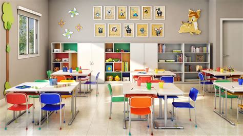 Sala Infantil Individual Moveis Escolares Sala De Aula Infantil