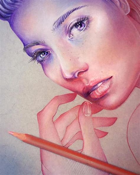 See more ideas about art drawings, art, drawings. Hyperrealistic Colored Pencil Drawings Depict The Colors ...