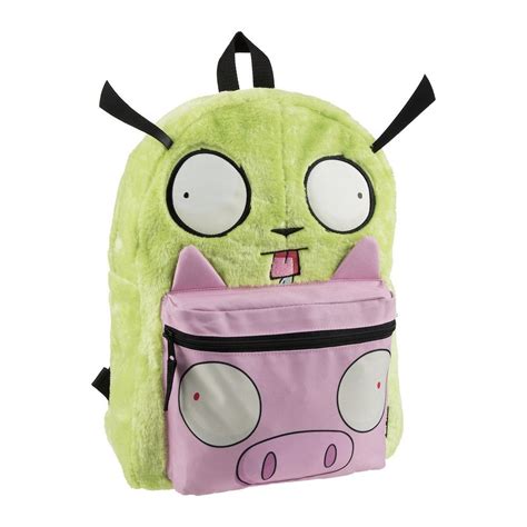 Invader Zim Gir And Bloaty 16 Reversible Backpack In 2023 Invader Zim