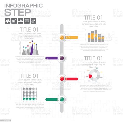 Timeline Infographics Elements And Icons Vector Stock Illustration