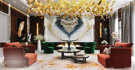 Luxury Living Room Design In Dubai Interior Design Solutions Modern