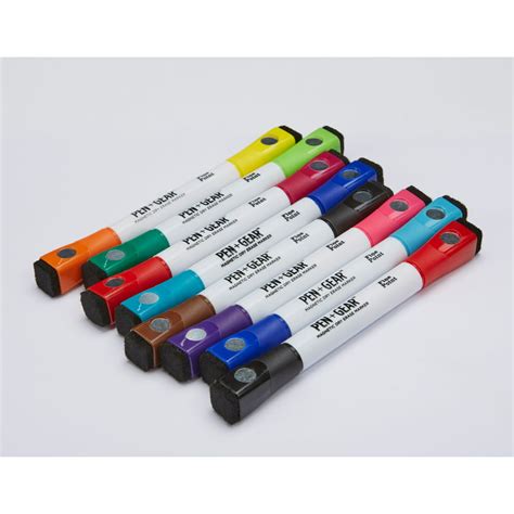 Pen Gear 2 In 1 Magnetic Dry Erase Marker Fine Tip Assorted 8