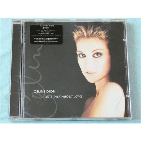 Celine Dion Lets Talk About Love Cd 1997 5099748915924 On Ebid