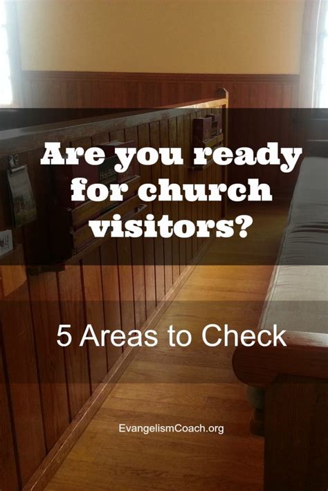 Are You Prepared To Welcome New Visitors To Church