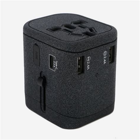 Nordace Universal Travel Adapter With Usb Charging Ports And Type C Usb