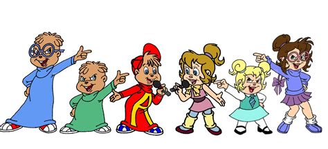 The Chipmunks And Chipettes By Peacekeeperj3low By Nicholasblasi On