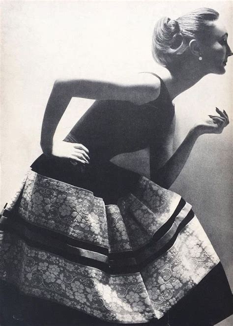 Evelyn Tripp Photo By Lillian Bassman Harpers Bazaar December 1956