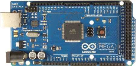 The arduino mega 2560 is designed for more complex projects. Arduino Mega 2560 - Geeetech Wiki