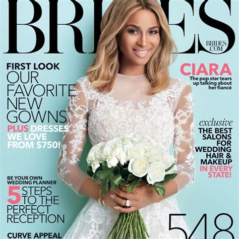 Ciara Covers Brides Magazine E Online Ca