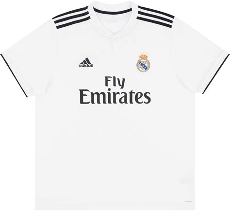 2018 19 Real Madrid Home Shirt Very Good L