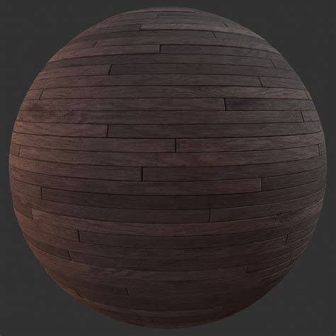 Narrow Floorboards 1 PBR Material Physically Based Rendering Pbr