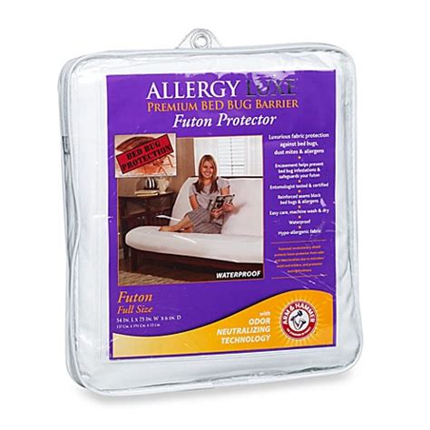 You won't even know that it's there because it will not change the feel of bed. Allergy Luxe® Premium Bed Bug Barrier Futon Protector ...