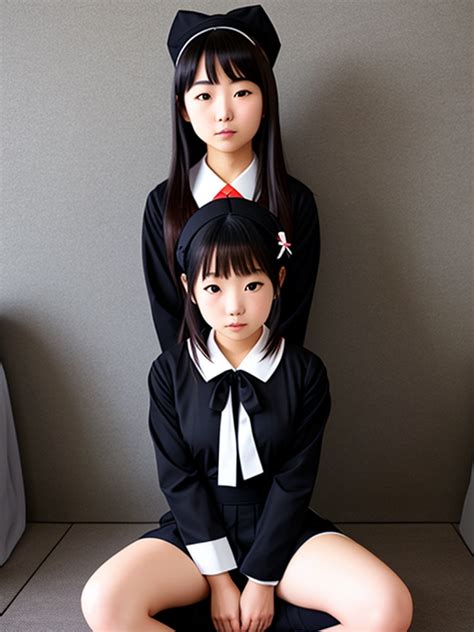 japanese girl sitting down angled opendream