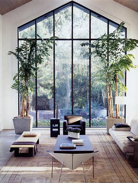 25 Amazing Living Room Design With Open Garden Views