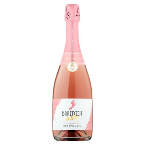 Barefoot Bubbly Pink Moscato Rosé Wine 750ml Best One