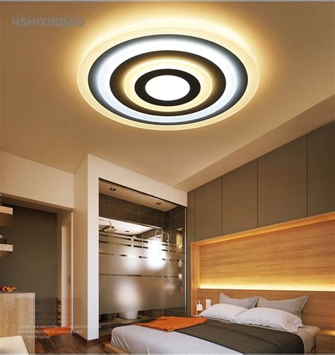 Ultra Thin Acrylic Dimming Led Ceiling Light Modern Simple Circular