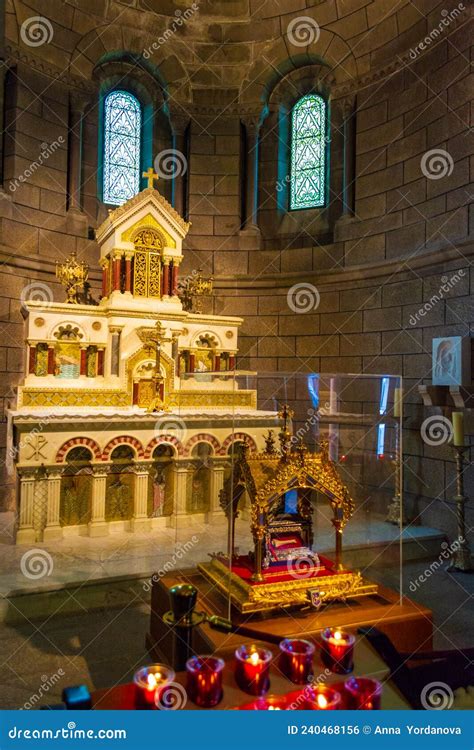 View Of Saint Nicholas Cathedral Altar Monaco Editorial Photo Image