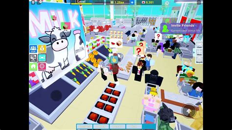 Tour Of My Supermarket On Roblox 11022 Youtube