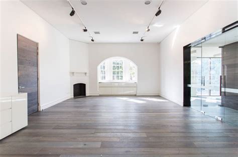 French Grey Timber Flooring By Royal Oak Floors Have Been Installed In