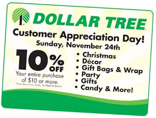 We did not find results for: 10% Off Dollar Tree Printable Coupon (Valid Today Only! 11/24)