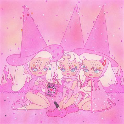 On Wednesday We Wear Pink 💅🏻 Once Upon A Time，three Pink Witches