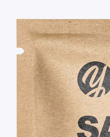 Download Kraft Sachet Mockup in Sachet Mockups on Yellow Images Object Mockups