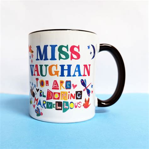 Personalised Blooming Marvellous Mug By Alice Palace