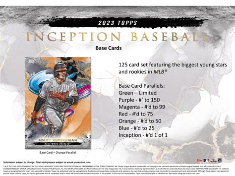 2023 Topps Inception Baseball Hobby 16 Box Case Da Card World