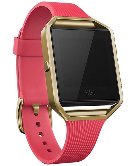 Fitbit Womens Blaze Pink Smart Fitness Watch And Reviews Watches
