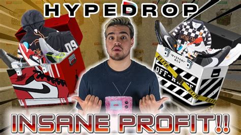 Insane Profit Hypedrop Online Hypebeast Mystery Box Unboxing Supreme