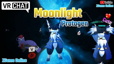 Moonlight Protogen Avatars For Vrchat Skin Review Gaming Youtube