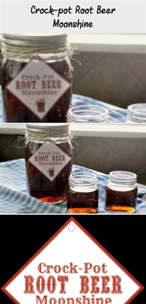 Once sugars are all dissolved, cover the pot and turn to sealing. Crock-pot Root Beer Moonshine | Root beer, Flavored ...