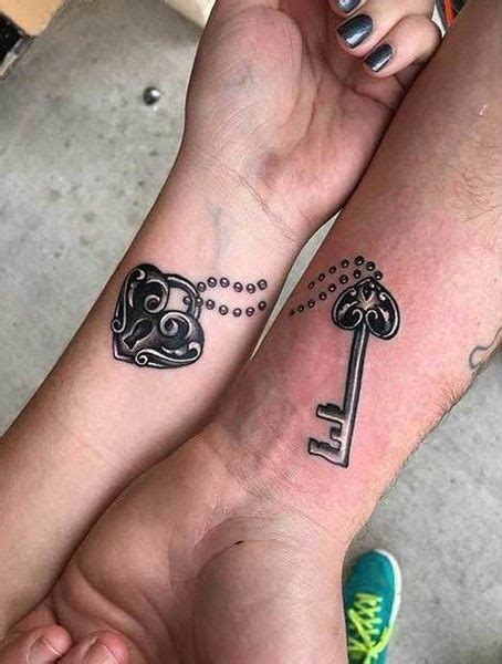 Lock And Key Matching Tattoos For Couples That Truly Mean Forever