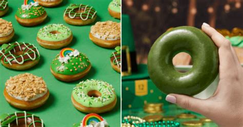 Krispy Kreme Released Green Donuts For St Patricks Day And Heres How