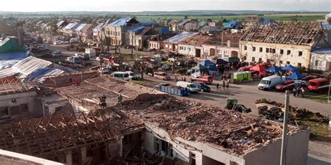 News Release Rare Tornado Sweeps Through Czech Republic Villages Adra International