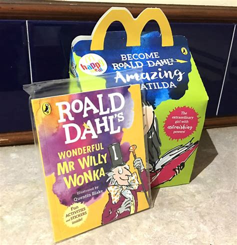 What could make a kid smile wider than a fun carton box filled with a cheeseburger, french fries, a cookie, a drink, and one of the signature free happy meal toys? To Encourage Kids To Read More, McDonald's Replaces Happy ...