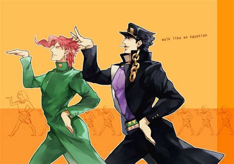 Noriaki Kakyoin Jotaro Kujo Jojo Bizzare Adventure Jojos Bizarre