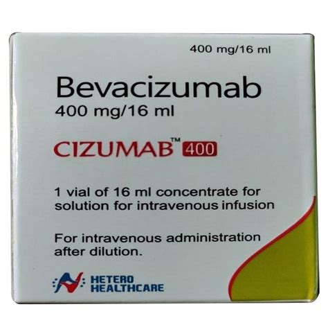 Cizumab 400 Hetero Healthcare 400mg16ml Bevacizumab Injection At Rs
