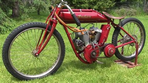 1920 Vintage 1000cc Twin Cylinder Indian Board Track Racer Motorcycle